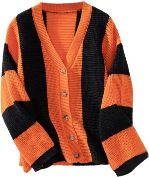 2024 Long Sleeve Cardigans For Women Oversized Comfy Open Front Knit Sweaters Chunky Soft Button Down Fall Cardigans