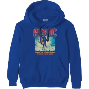 AC/DC "Blow Up Your Video" Blue Pullover Hoodie
