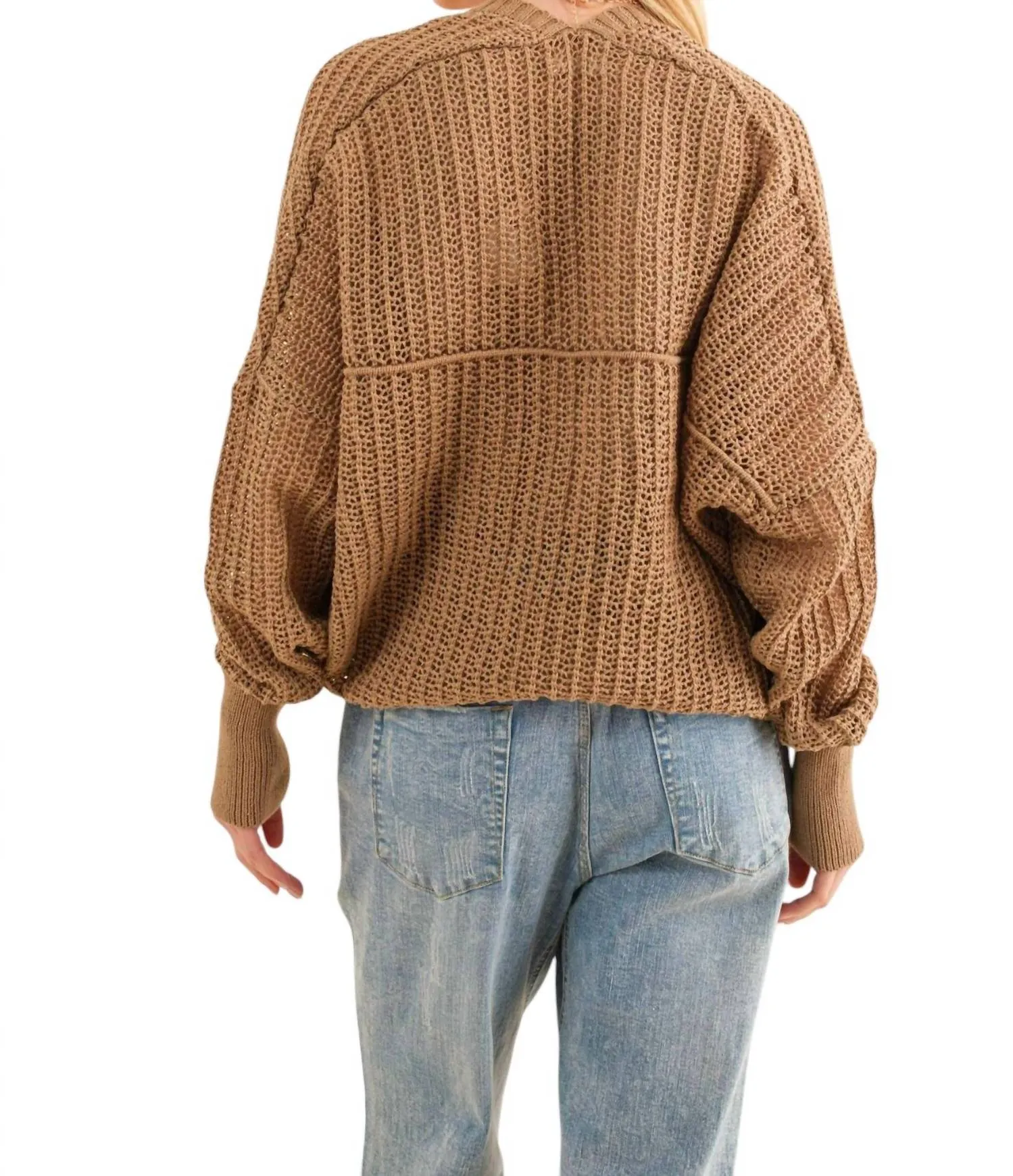 And The Why - How You Feel Bolero Cardigan