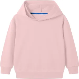 Black Hoodie For Kids Baby Girls Boys Long Sleeve Solid Hooded Sweatshirt Unisex Cute Cotton Crewneck Soft Cloths