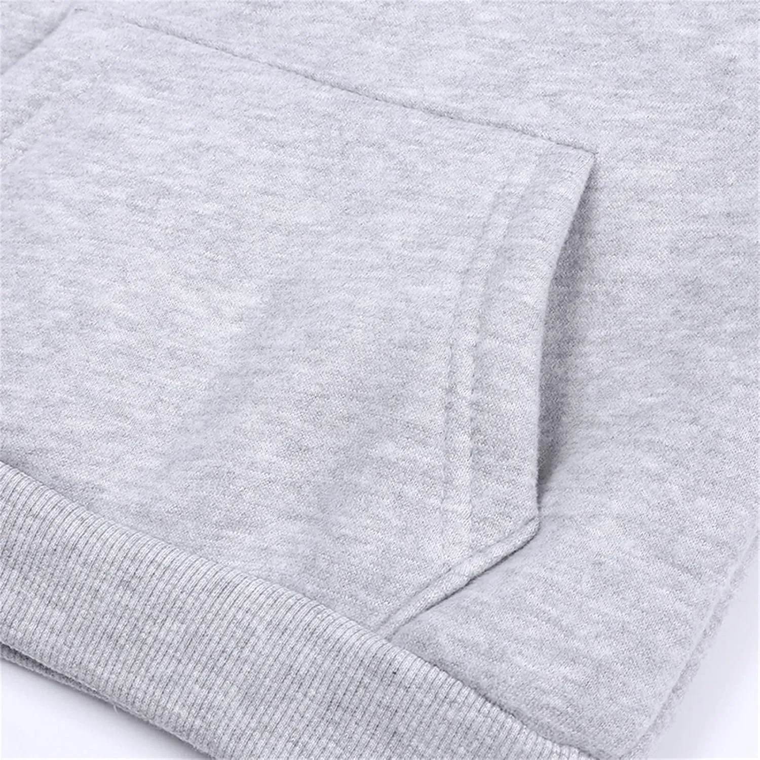 Boys and Toddlers' Fleece Pullover Casual Pocket Solid Hoodie Sweatshirts Infant Kids Girls Sport Long Sleeve Tops