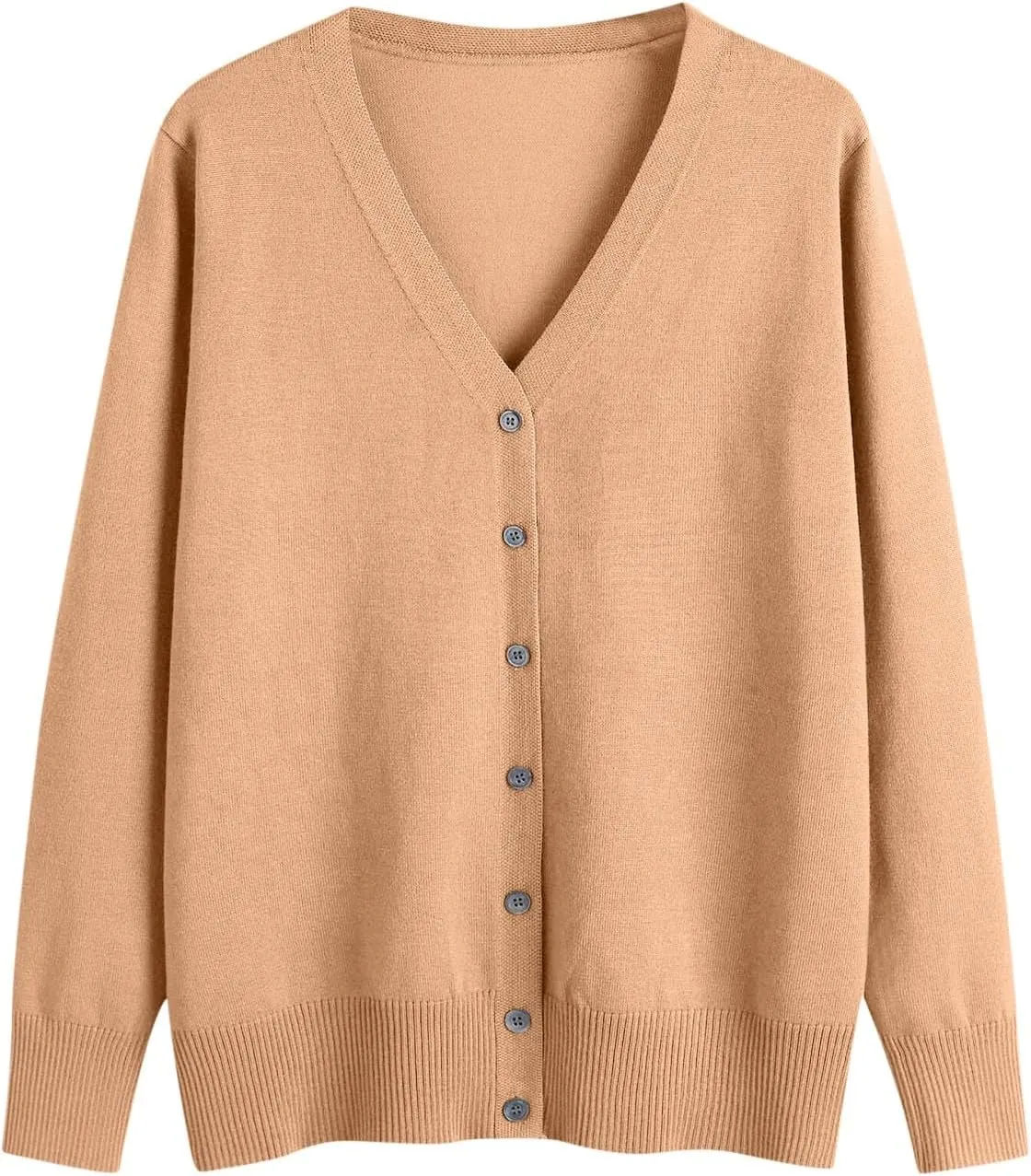 Cardigan Sweaters for Women Button Down Open Front Cardigans Long Sleeve Lightweight Knit Jacket Outwear Fall Outfits