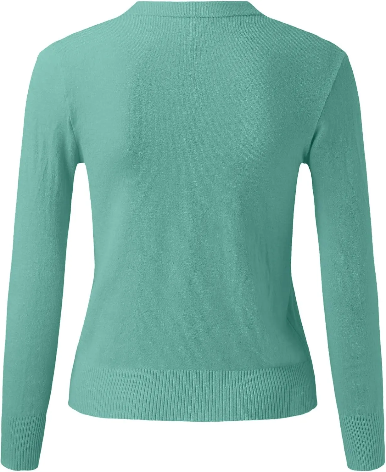 Cardigan Sweaters for Women Lightweight Solid Cropped Kimono Cardigans 2024 Fall Open Front Coat Button Knited Sweater