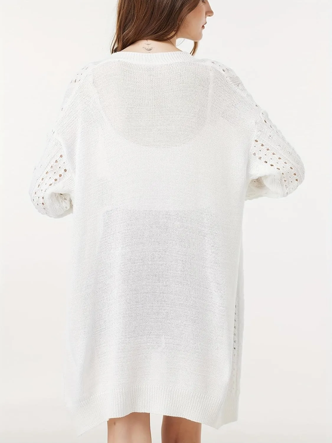Cardigan Sweaters for Women Long Sleeve Soft Long Lightweight Knitted Top