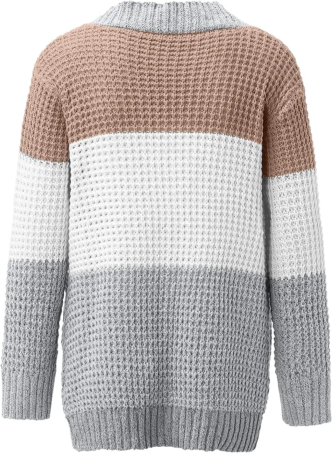 Cardigan Sweaters for Women Open Front Cardigan Sweater Fashion Button Knit Chunky Outwear Plus Size Coats Pocket