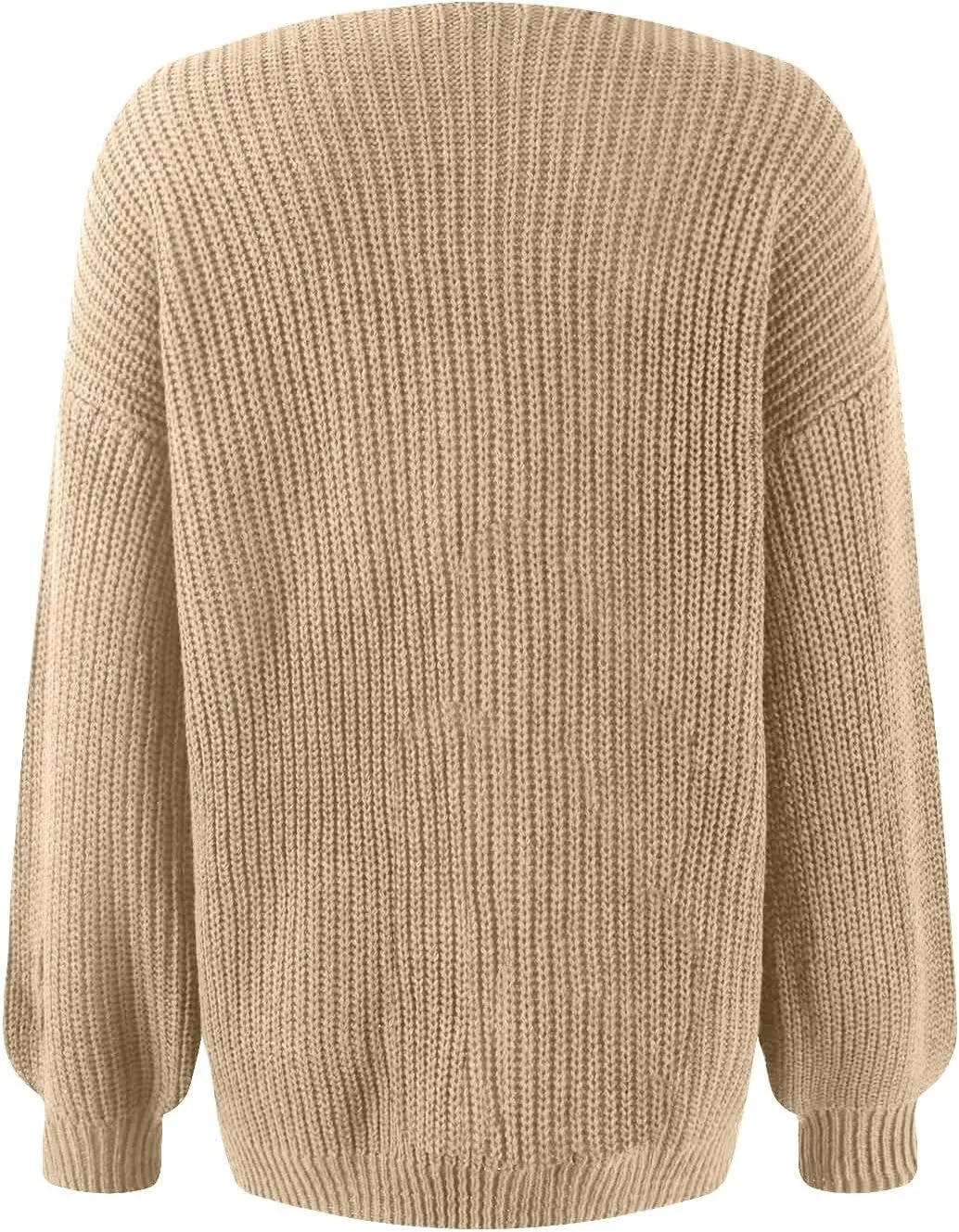 Chunky Cardigan Sweaters for Women Casual Comfy Open Front Long Cardigan Loose Fit Winter Warm Oversized Sweaters