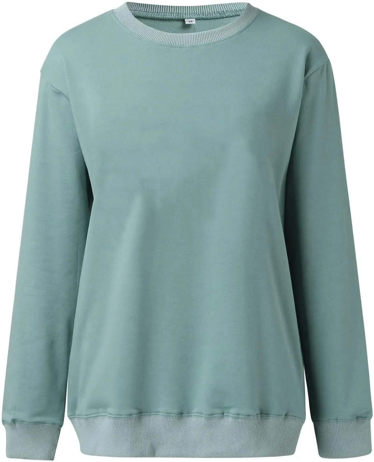 Crew Neck Sweatshirts Women Oversized Fall Sweatshirt Casual Loose Long Sleeve Tops Pullover Cute Y2k Preppy Clothes