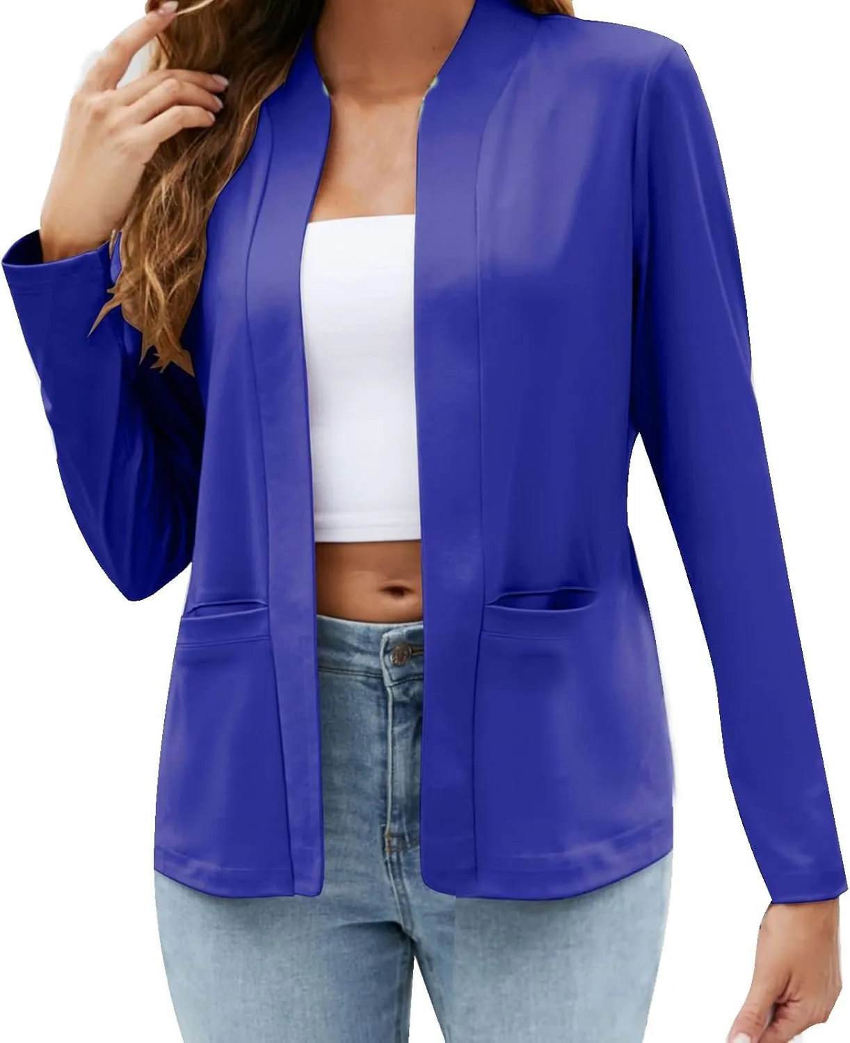 Early Day 2024 Cardigan Autumn and Winter Knitted Loose Splicing Pocket V Neck Sweater Sweater Jacket Jacket for