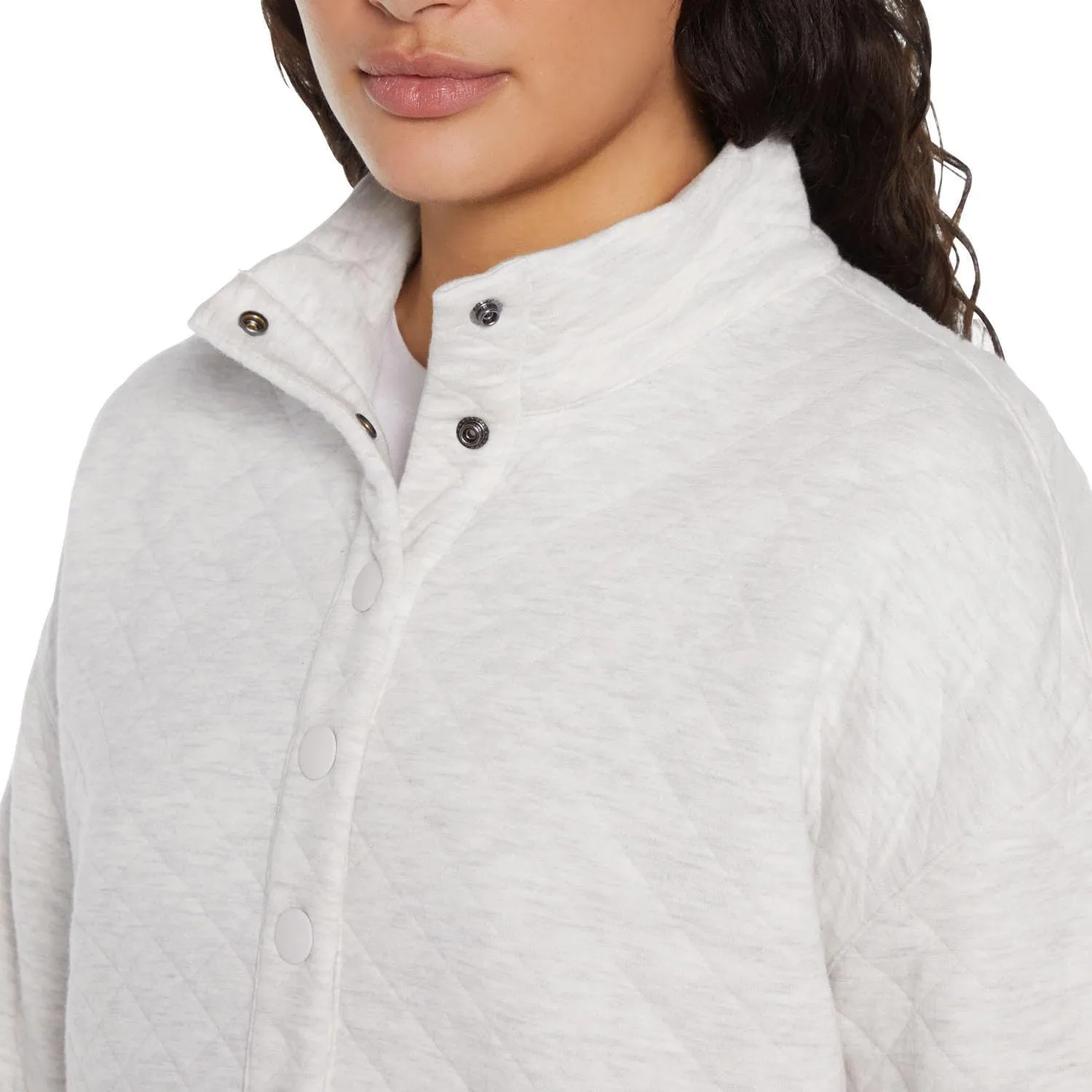 Eddie Bauer Women's Quilted Pullover, Womens Sweatshirts for Winter, Ladies Sweater and Pullover