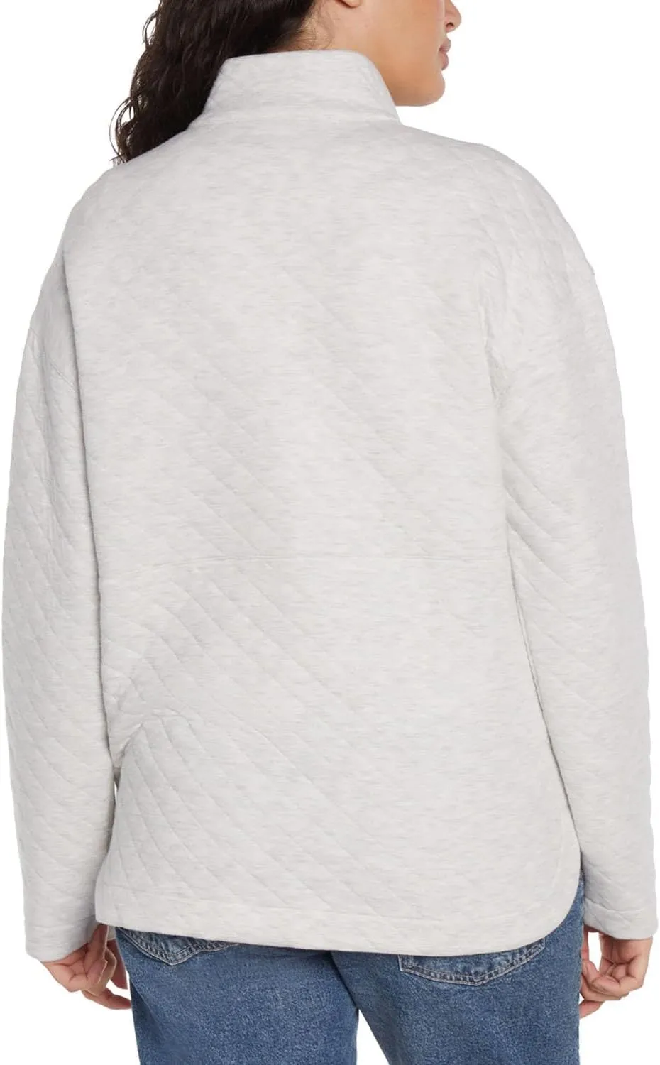 Eddie Bauer Women's Quilted Pullover, Womens Sweatshirts for Winter, Ladies Sweater and Pullover