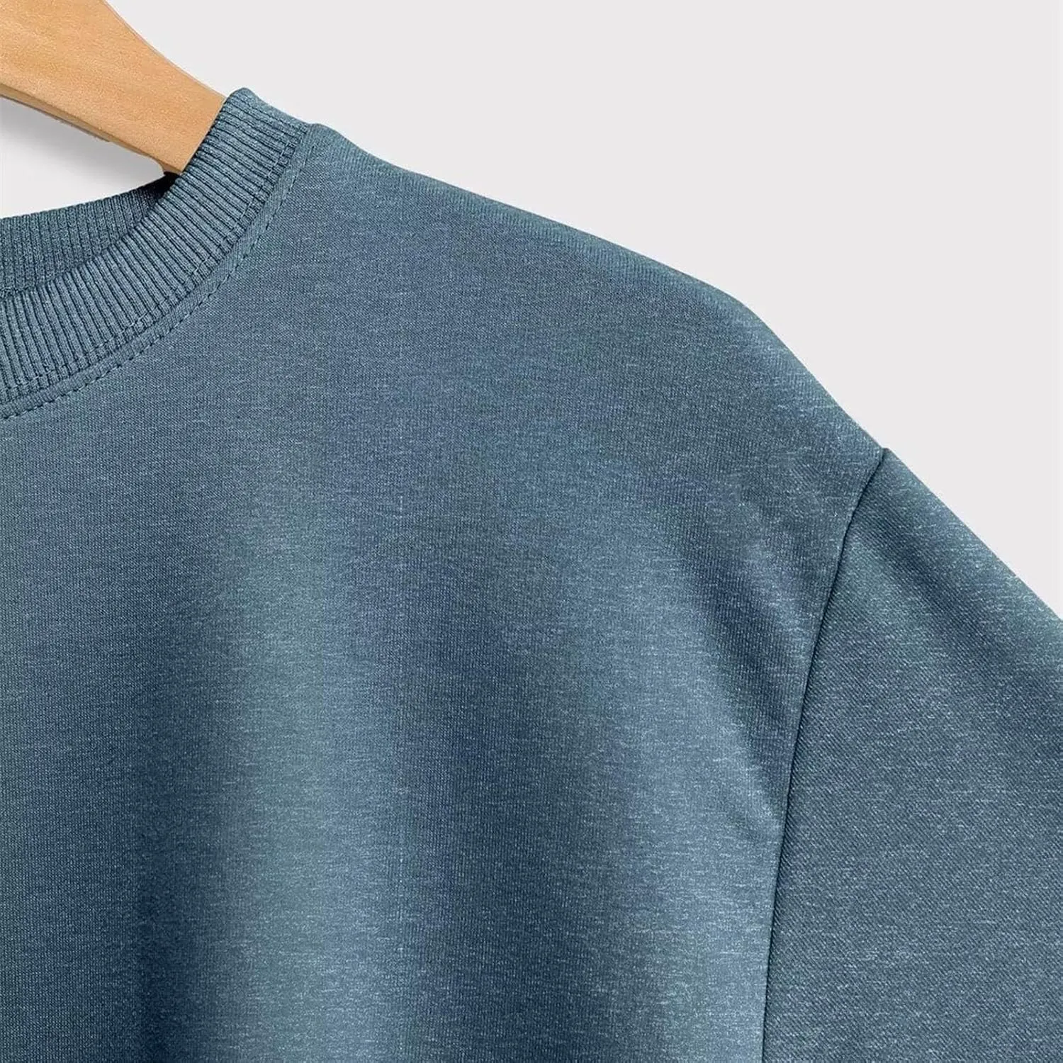 Fashion Sweatshirt for Women Funny Letter Print Regular Fit Long Sleeve Crewneck Pullovers Lightweight Hoodless Tops
