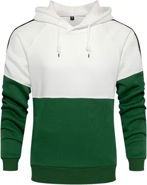 Fleece Lined Hoodie For Mens Casual Camouflage Sports Sweatshirt Long Sleeve Zipper Hooded Jacket Coat