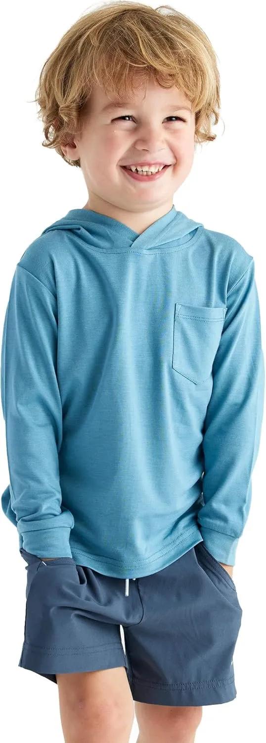 Free Fly Girls' Shade Hoodie - UPF 50  Sun Protection Kids Hoodies, Bamboo Viscose Ultra Soft Stretch Hoodies for Girls