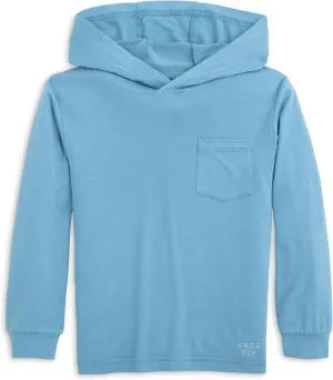 Free Fly Girls' Shade Hoodie - UPF 50  Sun Protection Kids Hoodies, Bamboo Viscose Ultra Soft Stretch Hoodies for Girls