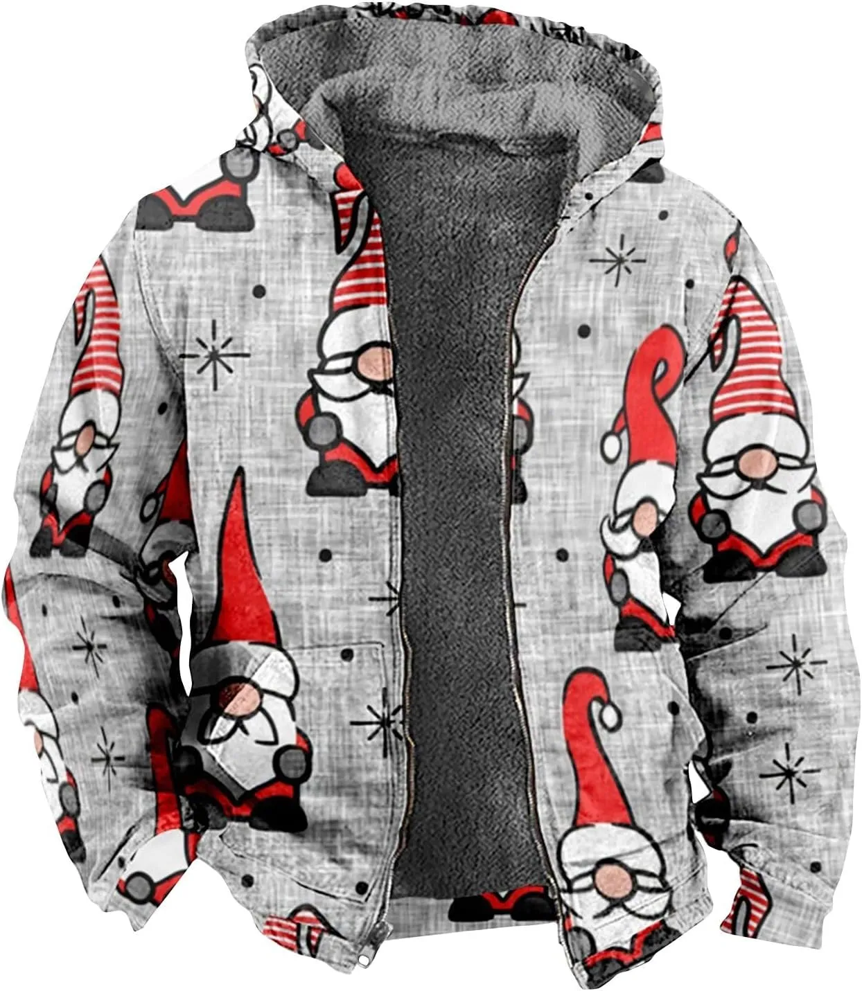 Gentle Lightweight Pullover Coats Long Sleeve Zipper Hooded Plus Size Coat Cycling Jackets for Men