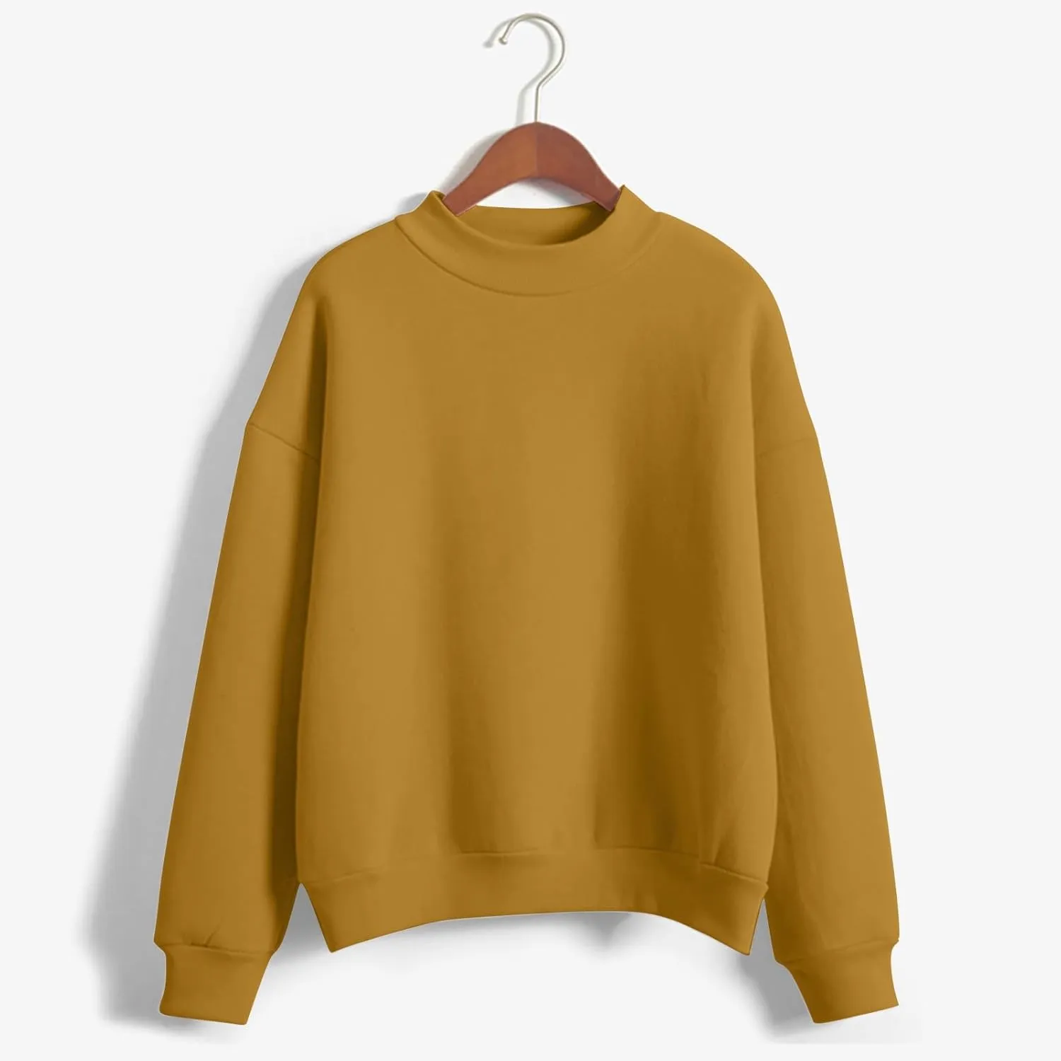GIERIDUC Womens Oversized Sweatshirts Crewneck Long Sleeve Tops Fleece Pullover Fall Fashion Clothes Trendy Y2K Outfits