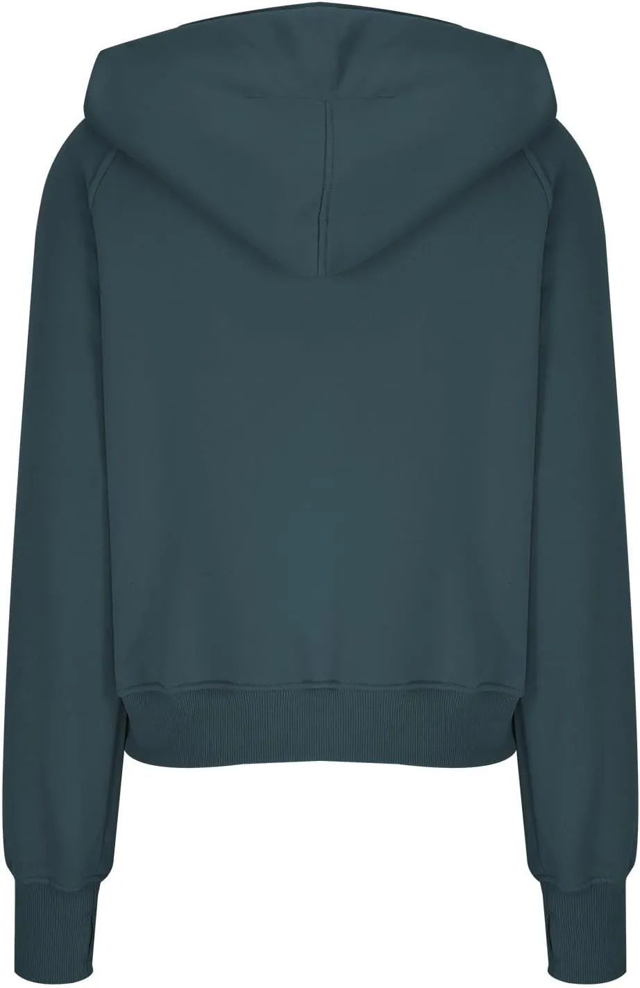 Half Zipper Sweatshirt for Women Stand Collar Fleece Pullover Top Solid Color Cropped T-Shirt Running Sports Blouse
