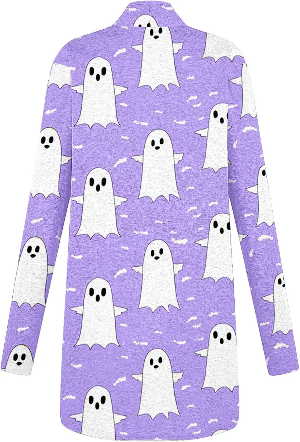 Halloween Cardigan for Women Fall Outfits 2024 Long Sleeve Pumpkin Cardigan Sweater Cute Print Knitting Cardigans