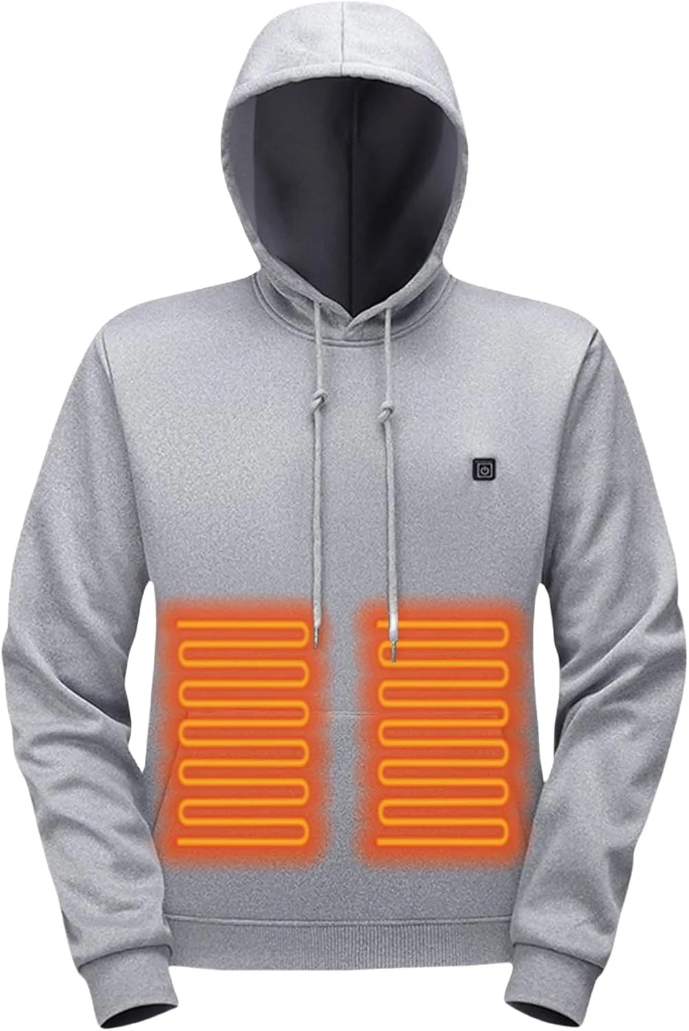 Heated Jacket, Heated Hoodies for Men&Women Lightweight Winter Warm USB Electric Outdoor Sweatshirts Jackets Unisex