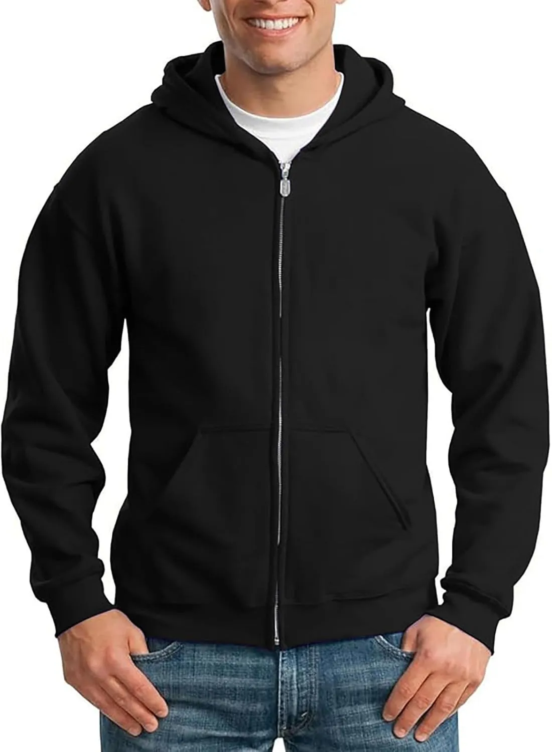 Hoodies for Men Fleece Warm Thick Jackets Full Zip Up Heavyweight Sherpa Lined Coat Hooded Sweatshirt with Zipper