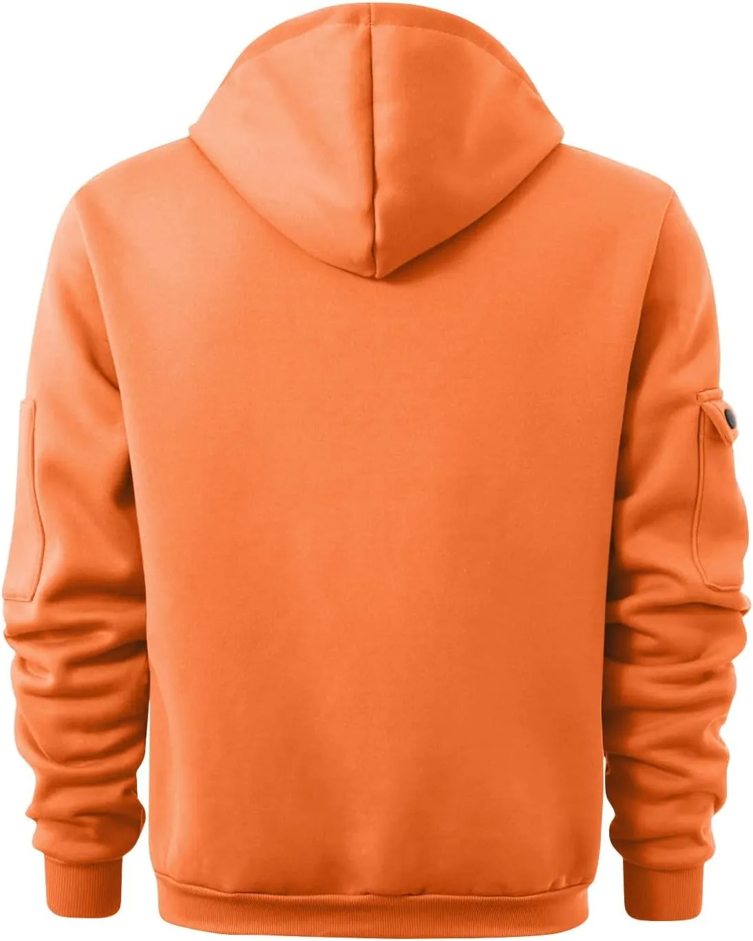 Hoodies for Men Quarter Zip Pullover Tactical Sweatshirt Casual Vintage Long Sleeve Workout Hoodie With Pockets