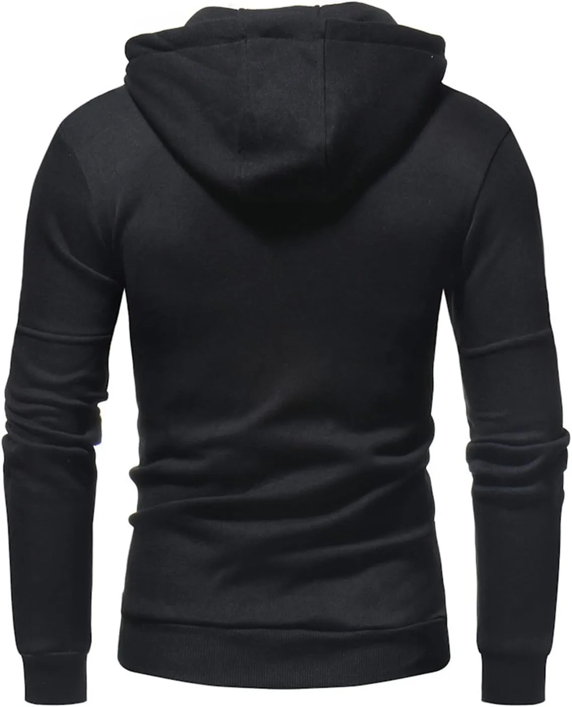 Hoodies for Men Zip Up Lightweight Casual Long Sleeve Hooded Jackets Sports Hooded Sweatshirts with Zipper Pockets
