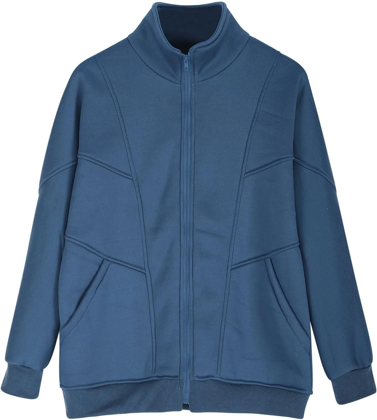 Hoodies for Womens Oversized Sweatshirt Full Zip Up Jacket Casual Loose Fall Fashion Clothes Workout Outfits