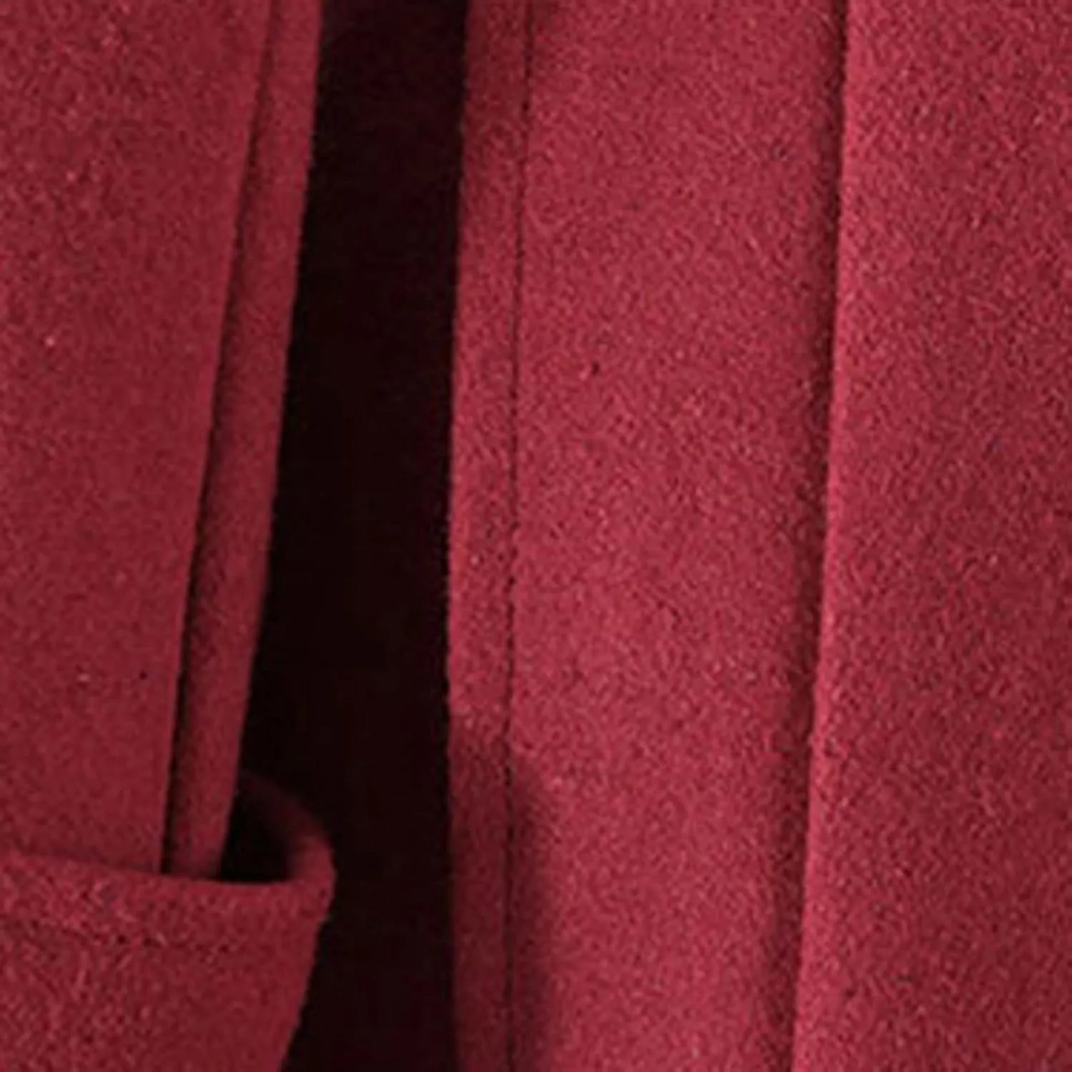 HXHYQKP Women's Wool Blend Long Coat Overcoat Woolen Coat Casual Winter Outerwear Vintage Warm Jacket
