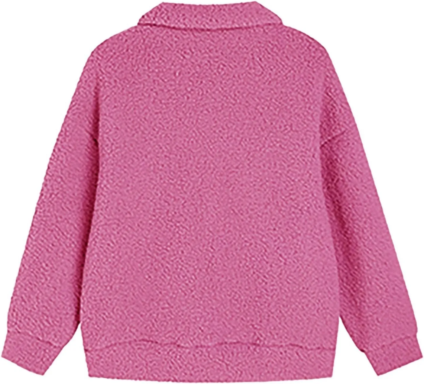 Jackets for Women Full Zip Fuzzy Fleece Sherpa Lined Cardignas Jacket Plus Size Open Front Winter Coats with Pockets