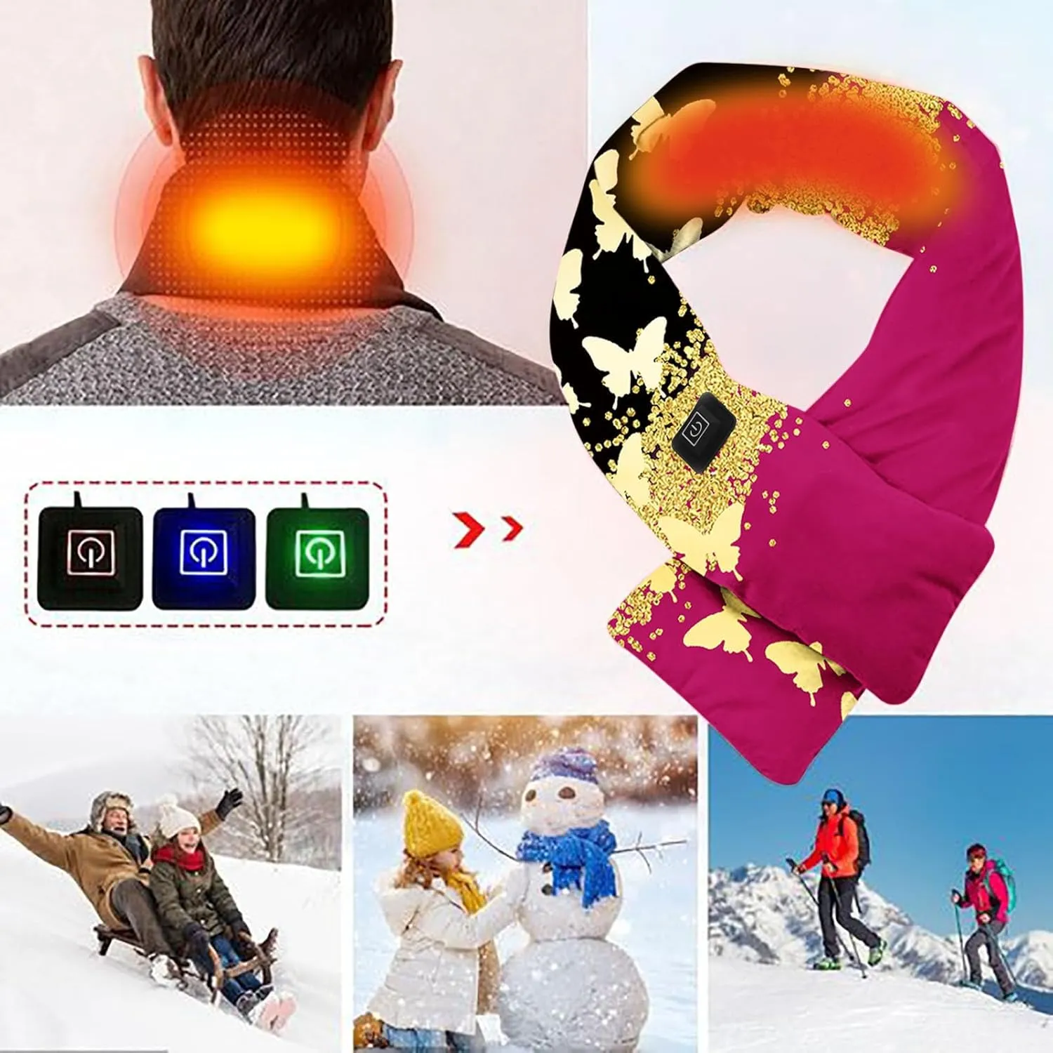 Lightweight Heated Jackets for Women/Men,Women's Heat Hooded Jacket Puffer,21 Heat Zones,Plus Size,No Battery