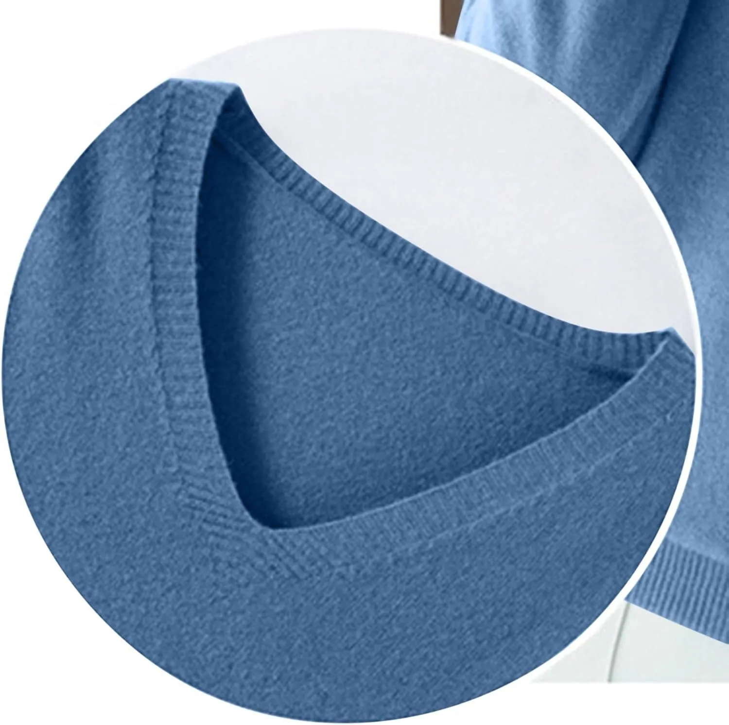 Long Sleeve Sweaters for Women Sexy v Neck Lightweight Knitted Sweater Tops Casual Loose Soft Pullover Jumper