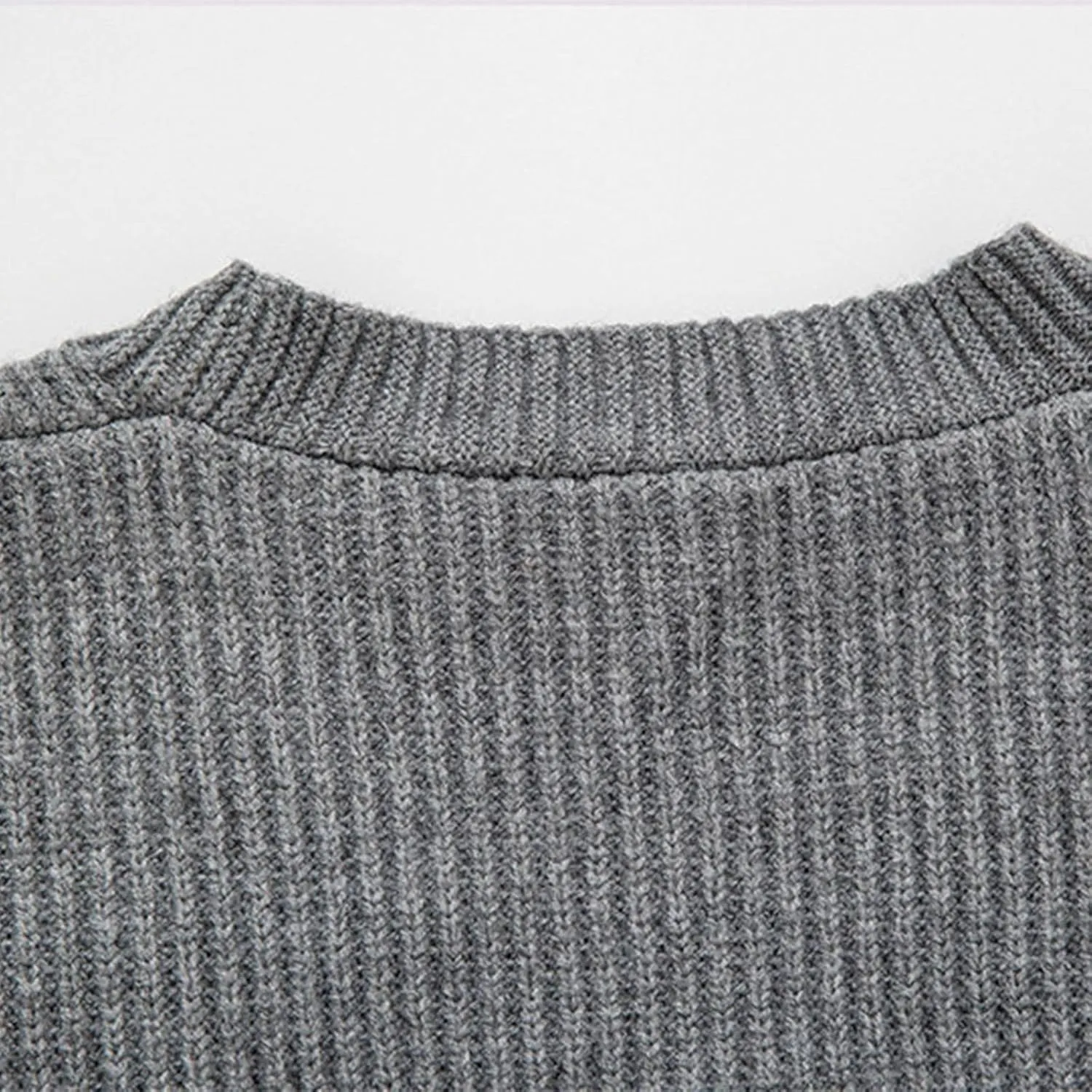 Men Classic Cardigans Casual Button Down V Neck Knitted Basic Sweater Coat Knit Button up Sweaters Outwear with Pocket