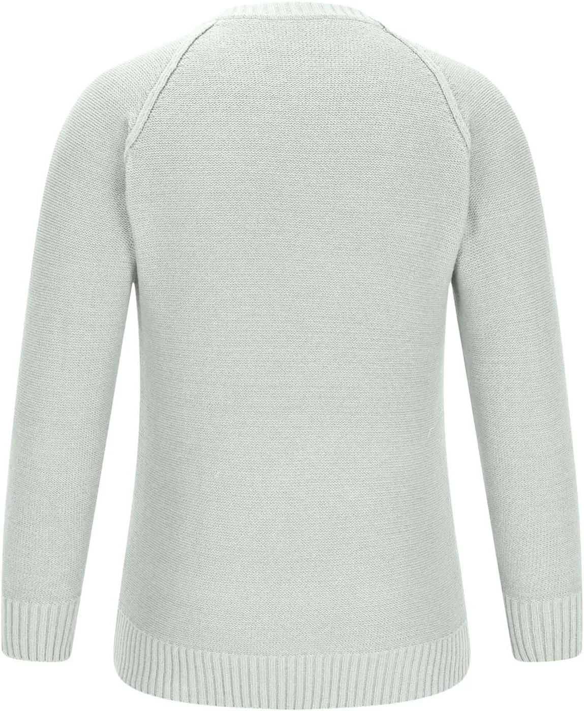 Men's Basic Lightweight Knitted Sweaters Cotton Soft Crewneck Fall Winter Sweatshirts Long Sleeve Slim Fit Pullovers