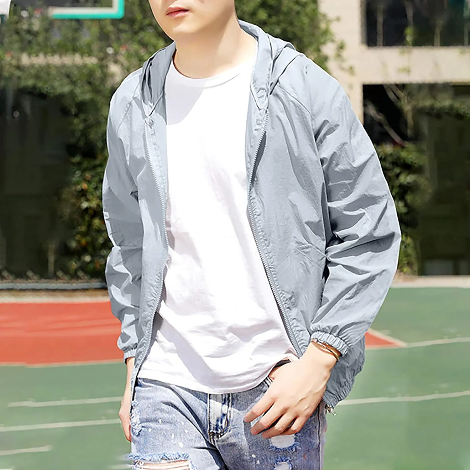 Men's Bomber Jacket Warm Waterproof Puffer Jacket Hooded Windproof Winter Coat Jacket, M-7XL