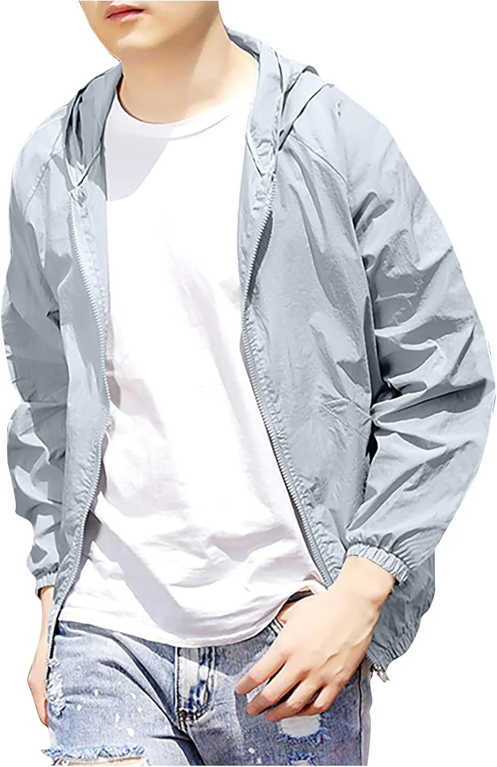 Men's Bomber Jacket Warm Waterproof Puffer Jacket Hooded Windproof Winter Coat Jacket, M-7XL