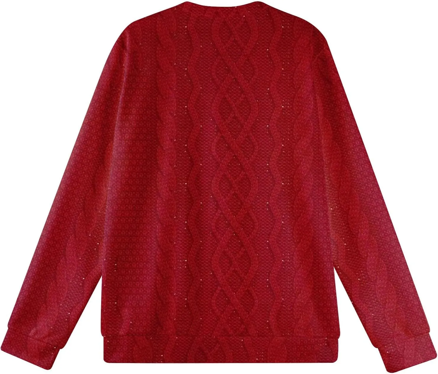 Men's Cardigan Sweater Long Sleeve Knitted Sweater Casual Button Down Sweatshirt Stylish Tops Sweatshirt for Men