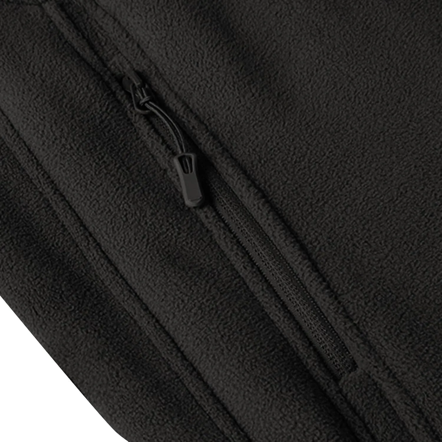 Men's Fleece Hoodie Polar Fleece Sherpa Lined Jacket Zip Up Thick Jacket Soft Warm Winter Coat Sweatshirt with Pocket