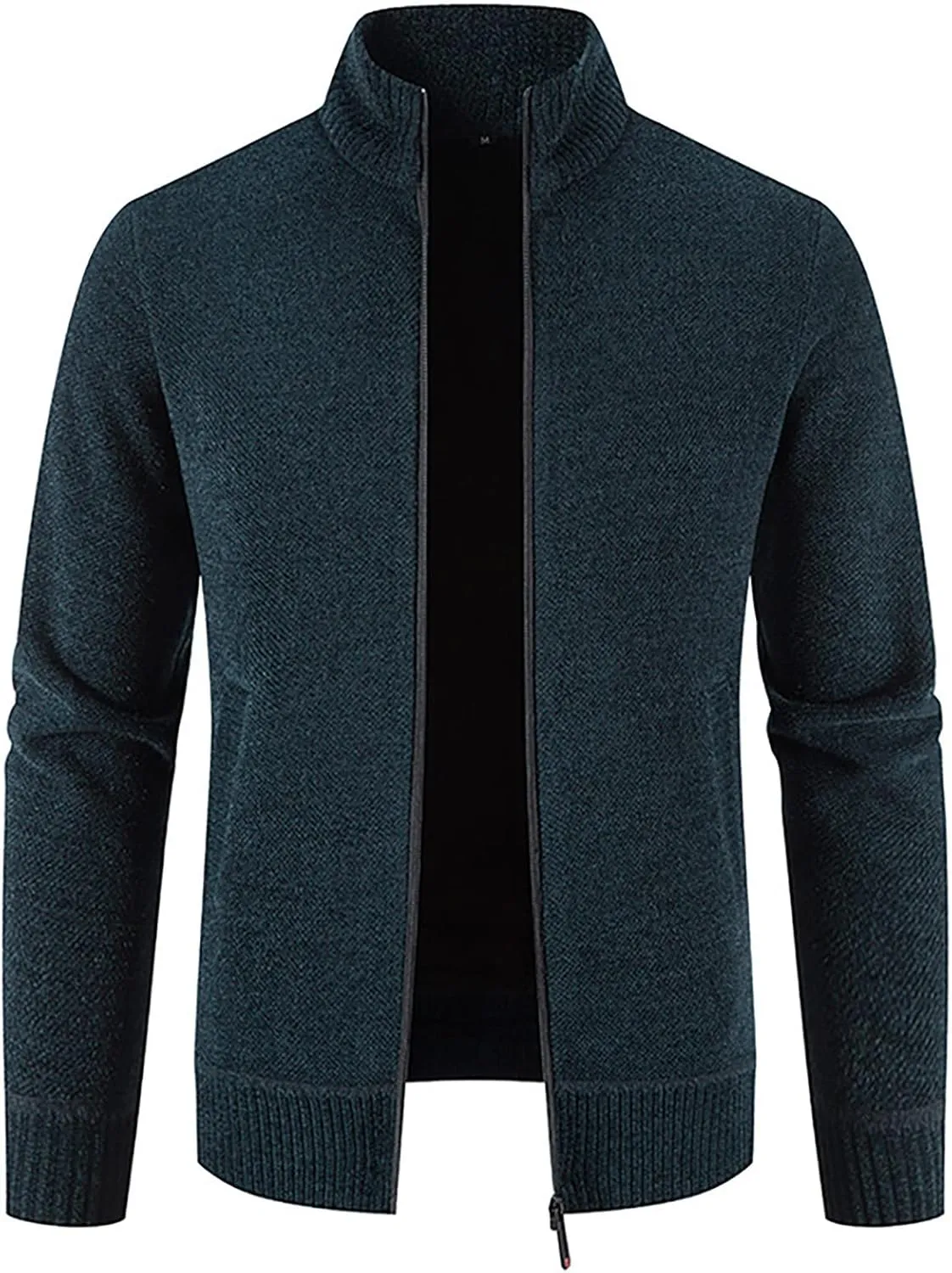 Mens Hooded Sweatshirt Fashion Long Sleeve Warm Solid Color Hooded Jackets Tops Mens Thermal Hoodie