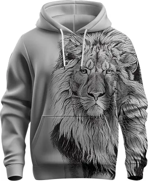 Mens Hoodie Blouse Shirt Autumn And Winter Leisure Hooded Sweater Solid Color Sweater Soft Top Blouse Hoodies For