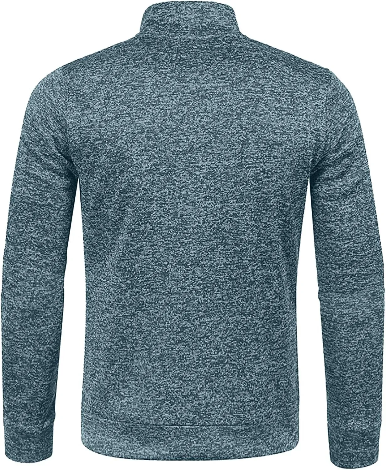 Mens Hoodies Knit Sweater, Full Zip Fleece Lined Cardigan Sweaters Casual Regular Fit Knit Sweater Men Sweater Jacket