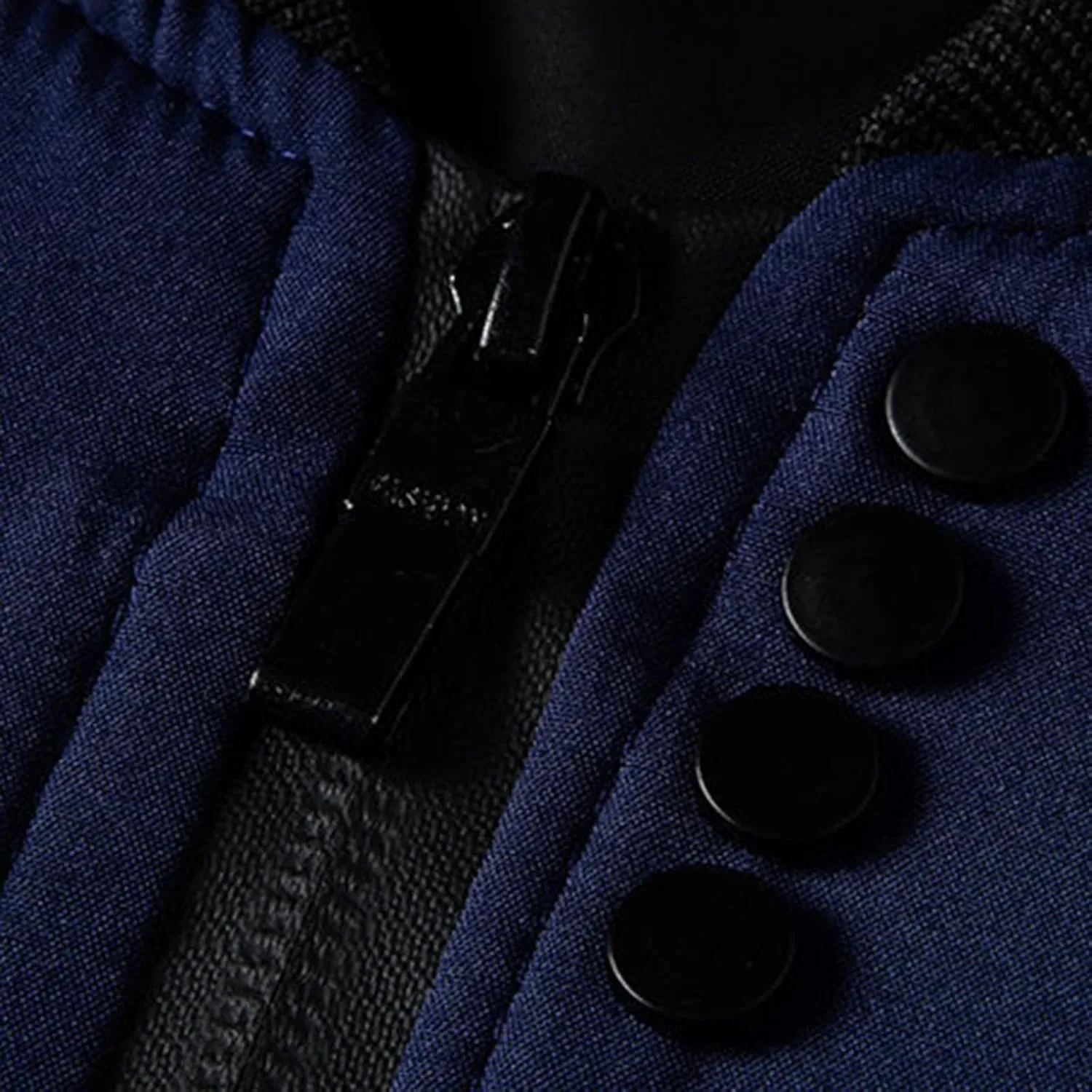 Men's Sherpa Lined Winter Coats Stand Collar Bomber Varsity Jacket Outdoor Windproof Warm Outerwear with Pockets