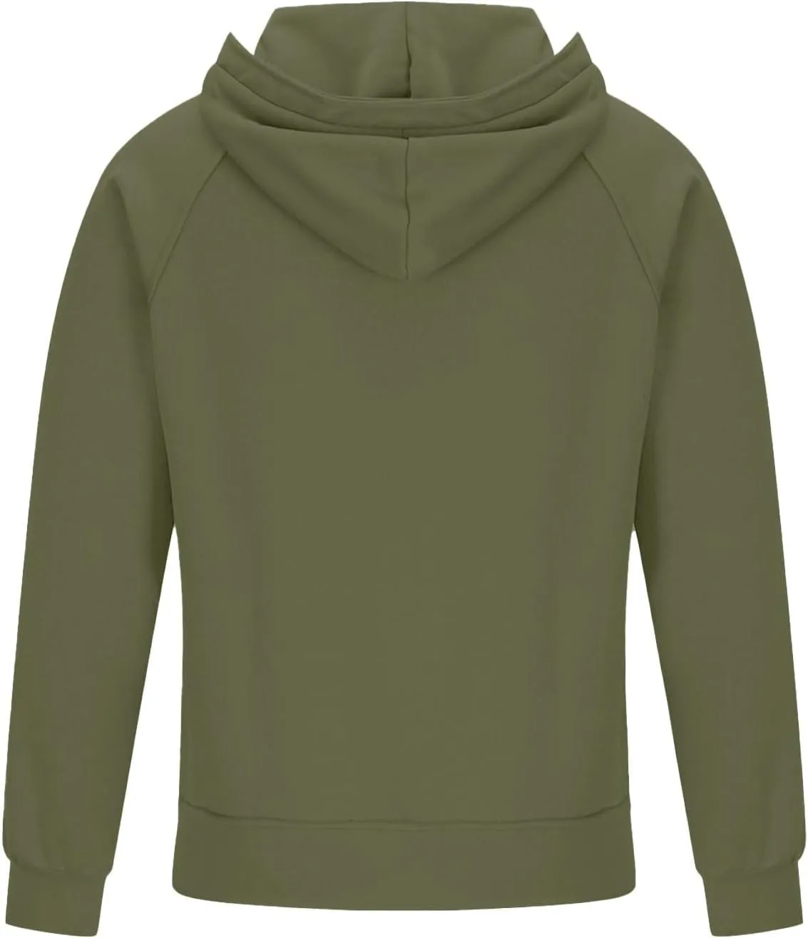 Mens Sweater Winter Top Blouse Slim Casual Solid Soft Top Coat Long Sleeve Hooded Sweatshirt Top Jacket Zip Up Plain