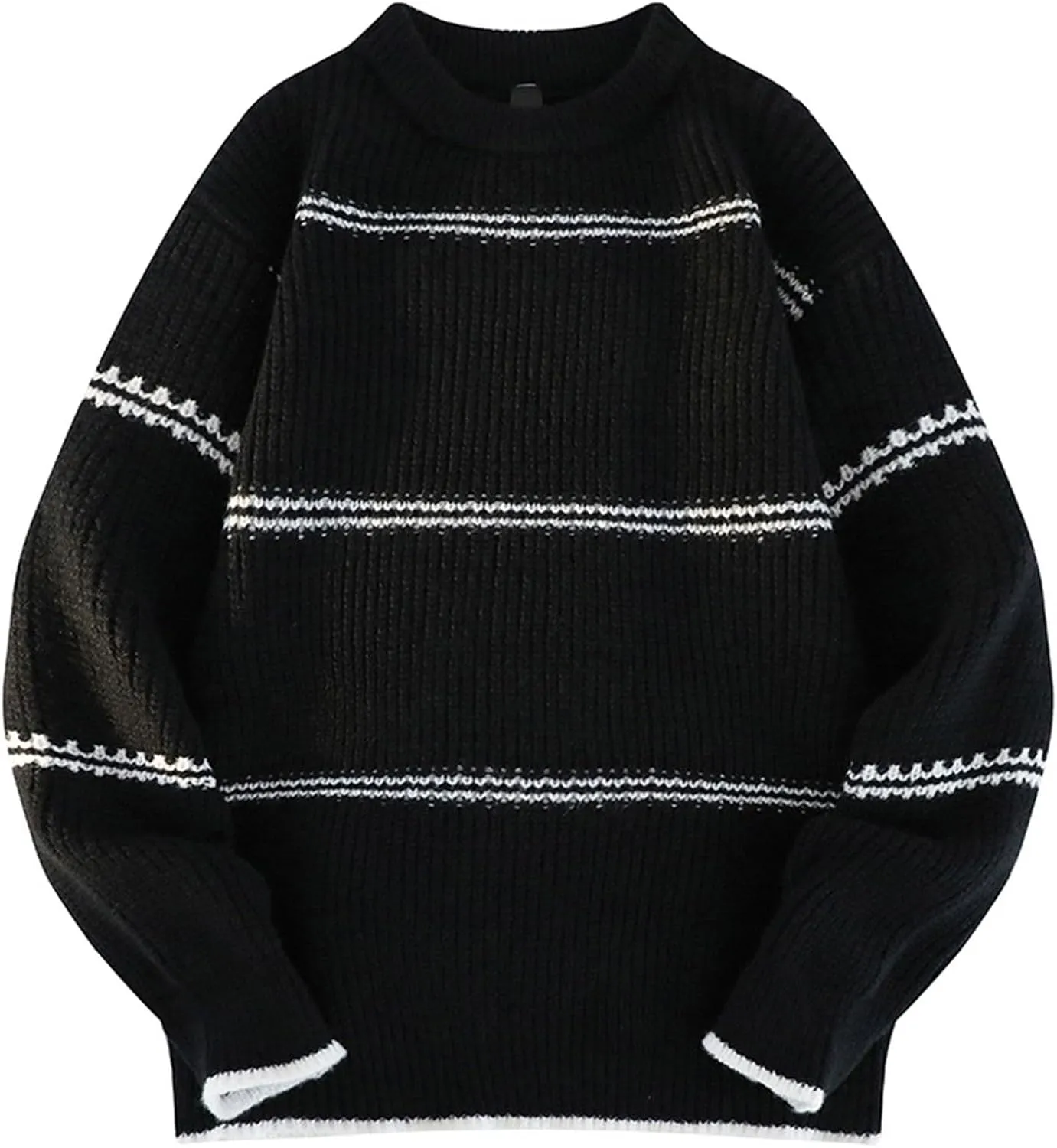 Mens Womens Oversized Turtleneck Sweater Chunky Knit Loose Fit Pullover Jumper Tops Unisex Chunky Warm Sweaters