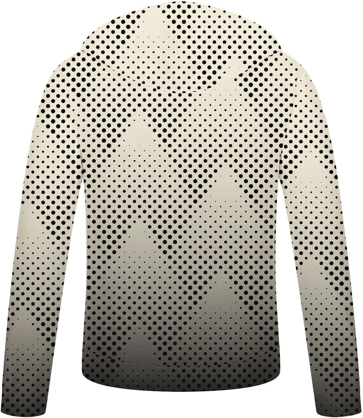 Men's Zip Sweatshirt Fashion Casual Zipper Gradient Tie-Dye Print With Hooded Sweatshirt Jacket