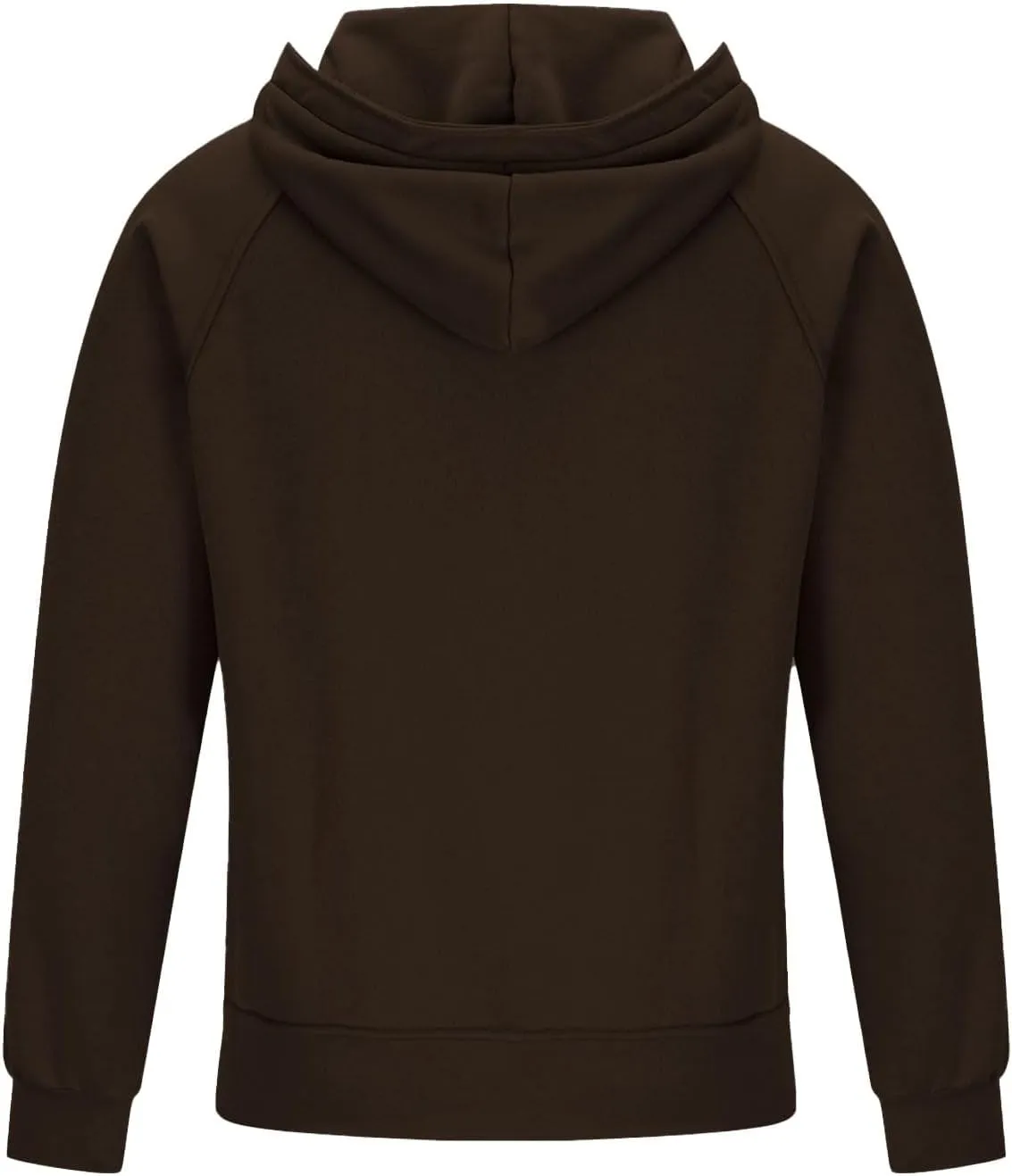 Mens Zip Up Hoodie Long Sleeve Solid Color Slim Fit Lightweight with Pockets Full-Zip Hooded Sweatshirt