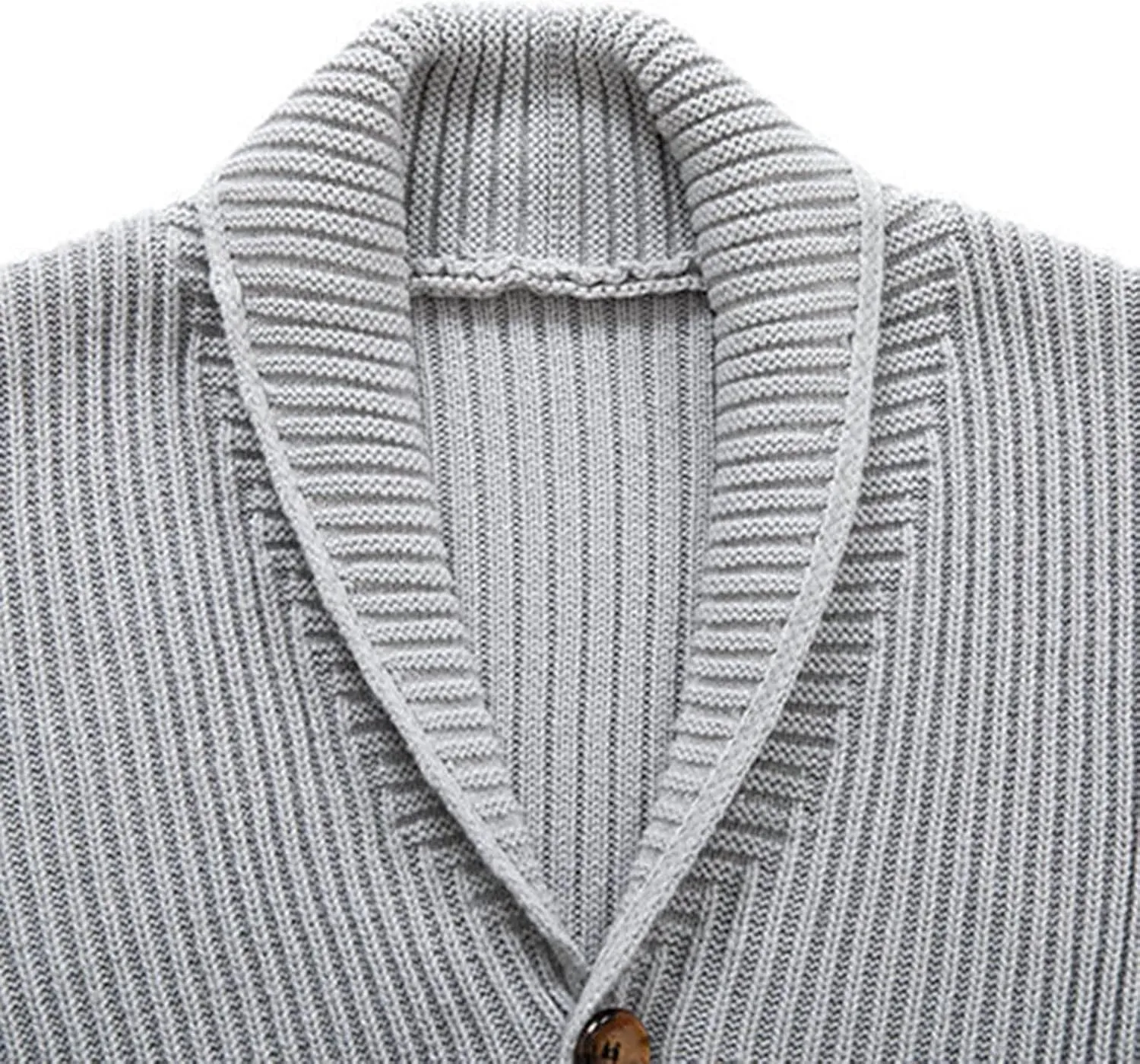 Oversized Cardigan Sweaters for Men Button Down Long Sleeve Knitted Slim Fit Sweaters Fall Winter Classic Active Sportswear