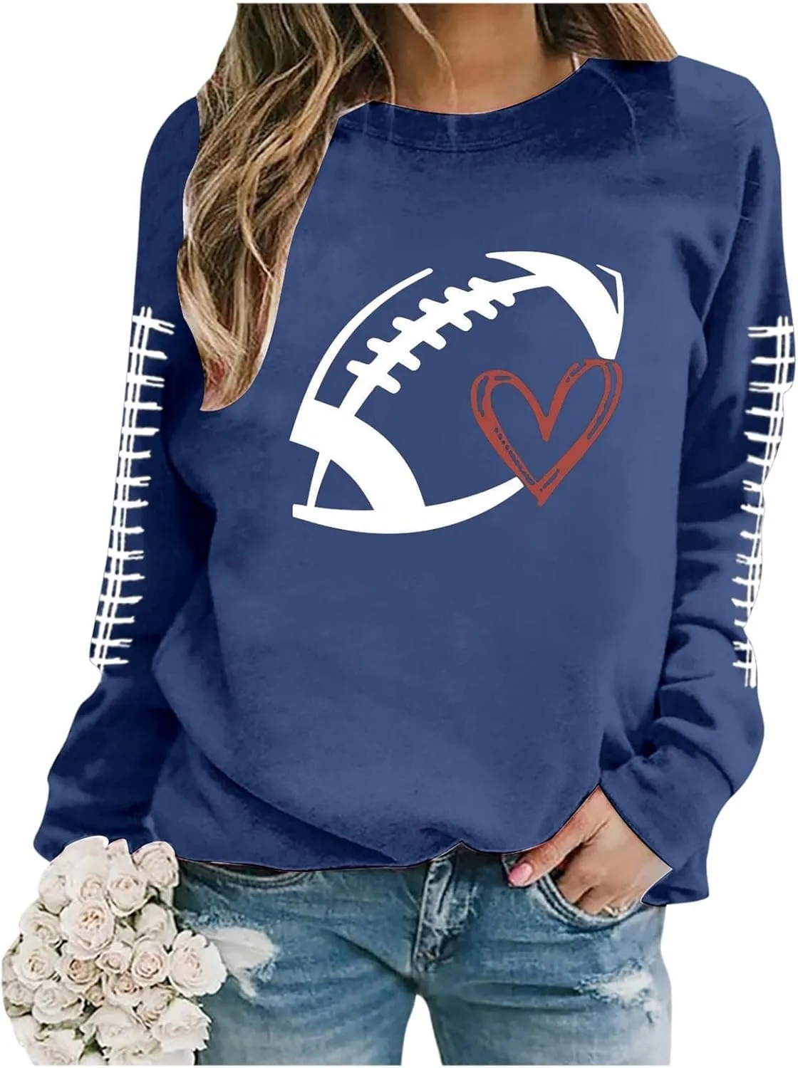 Oversized Sweatshirts for Women Graphic Print Hoodies Casual Long Sleeve Shirts Loose Fit Tunic Tops Fall Clothes