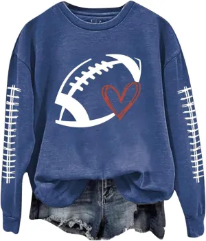 Oversized Sweatshirts for Women Graphic Print Hoodies Casual Long Sleeve Shirts Loose Fit Tunic Tops Fall Clothes