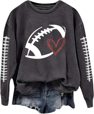 Oversized Sweatshirts for Women Graphic Print Hoodies Casual Long Sleeve Shirts Loose Fit Tunic Tops Fall Clothes