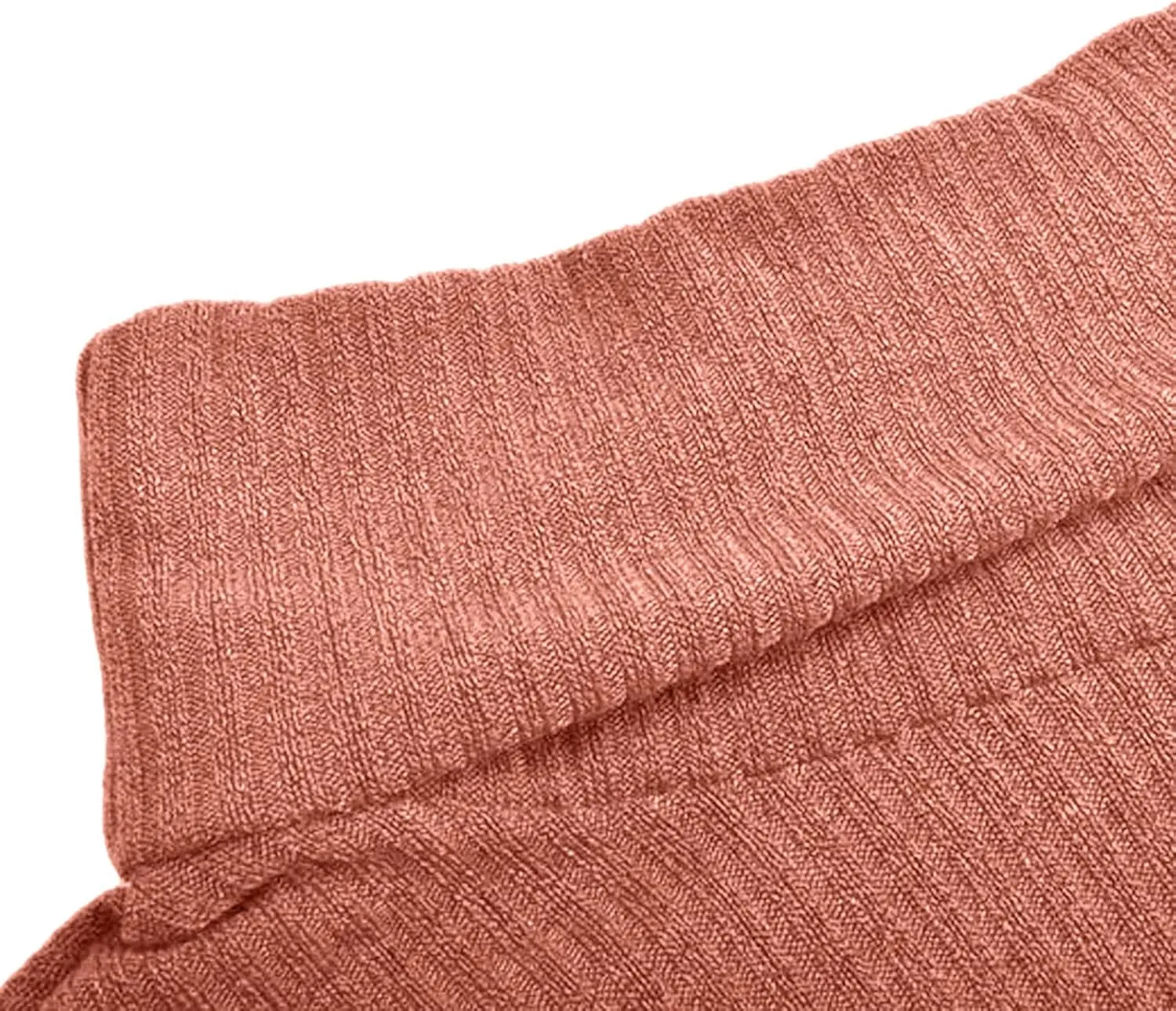 Oversized Women's Turtleneck Sweaters Chunky Pullover Cowl Neck Long Sleeve 2024 Trendy Winter Loose Knit Sweaters